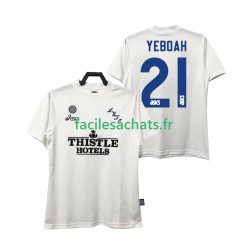 Maillot Leeds United YEBOAH 21 Retro 1995 1996 Domicile Homme MC