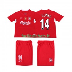 Maillot Liverpool ALONSO 14 Retro LWP 2004 2005 Domicile Homme MC