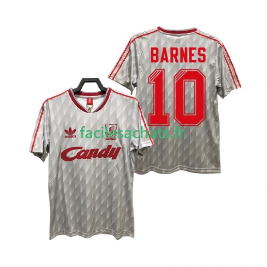 Maillot Liverpool BARNES 10 Retro 1989 1991 Extérieur Homme MC