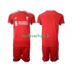 Maillot Liverpool 2025-2026 Domicile Enfant MC