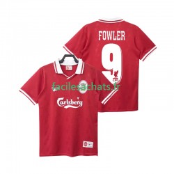 Maillot Liverpool FOWLER 9 Retro 1996 1998 Domicile Homme MC