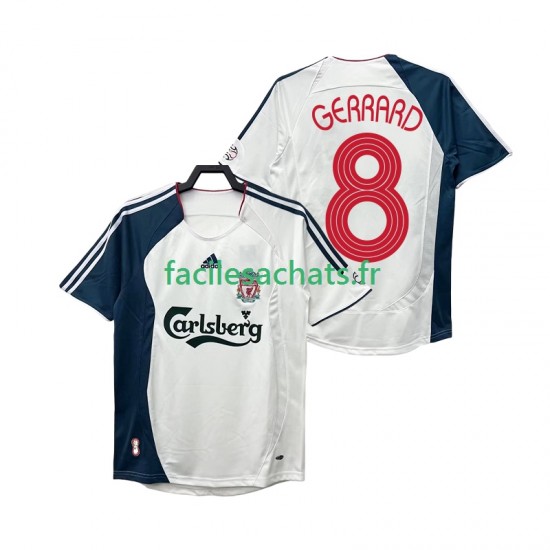 Maillot Liverpool GERRARD 8 Retro 2006 2008 Extérieur Homme MC
