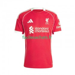 Maillot Liverpool 2025-2026 Domicile Homme MC
