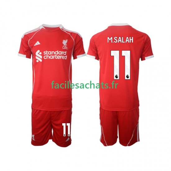 Maillot Liverpool Mohamed Salah 11 2025-2026 Domicile Enfant MC