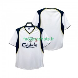 Maillot Liverpool Retro 2001 2002 Extérieur Homme MC