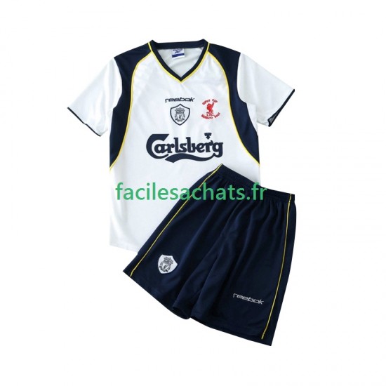 Maillot Liverpool Retro LWP 2001 2002 Extérieur Enfant MC