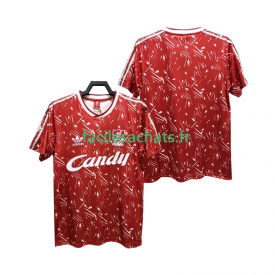 Maillot Liverpool Retro 1989 1991 Domicile Homme MC