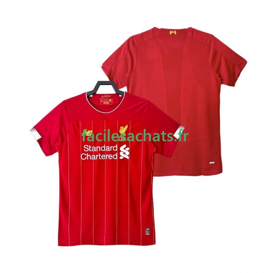 Maillot Liverpool Retro 2019 2020 Domicile Homme MC