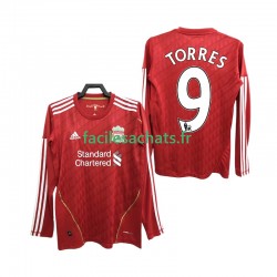 Maillot Liverpool Torres 9 Retro 2010 2012 Domicile Homme ML