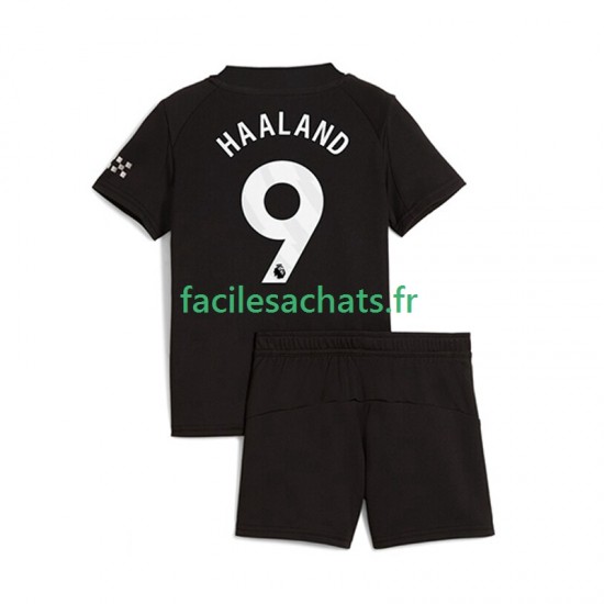 Maillot Manchester City Erling Haaland 9 2025-2026 Extérieur Enfant MC