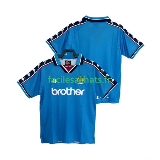 Maillot Manchester City Retro 1997 1998 Domicile Homme MC