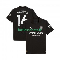 Maillot Manchester City Rodrigo Hernandez 16 2025-2026 Extérieur Homme MC