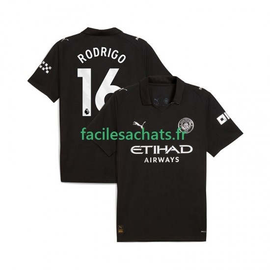 Maillot Manchester City Rodrigo Hernandez 16 2025-2026 Extérieur Homme MC