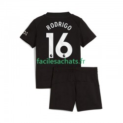 Maillot Manchester City Rodrigo Hernandez 16 2025-2026 Extérieur Enfant MC