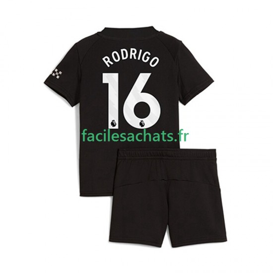 Maillot Manchester City Rodrigo Hernandez 16 2025-2026 Extérieur Enfant MC