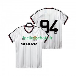 Maillot Manchester United 94 Retro 1983 1984 Extérieur Homme MC