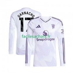 Maillot Manchester United Alejandro Garnacho 17 2025-2026 Extérieur Homme ML