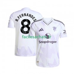 Maillot Manchester United Bruno Fernandes 8 2025-2026 Extérieur Homme MC