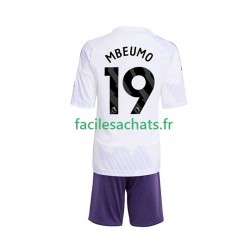 Maillot Manchester United Bryan Mbeumo 19 2025-2026 Extérieur Enfant MC
