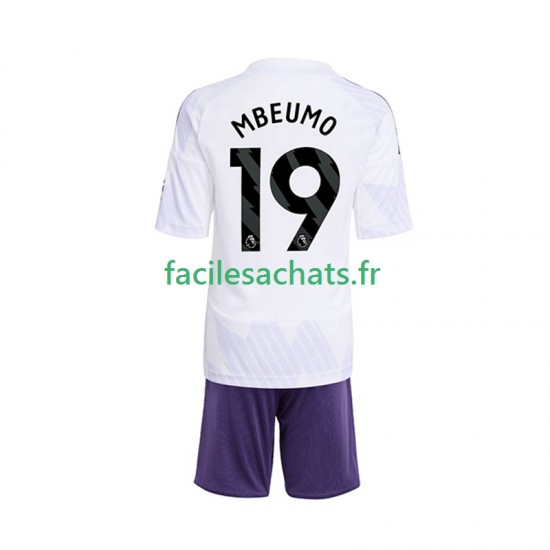 Maillot Manchester United Bryan Mbeumo 19 2025-2026 Extérieur Enfant MC