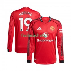 Maillot Manchester United Bryan Mbeumo 19 2025-2026 Domicile Homme ML