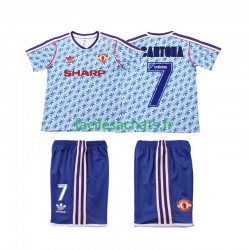 Maillot Manchester United CANTONA 7 Retro 1990 1992 Extérieur Enfant MC