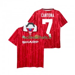 Maillot Manchester United CANTONA 7 Retro 1992 1994 Domicile Homme MC