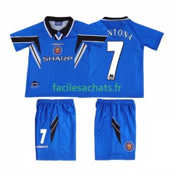 Maillot Manchester United CONTONA 7 Retro 1996 1998 3ème Enfant MC