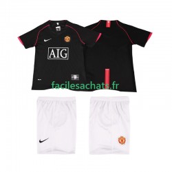 Maillot Manchester United Retro 2007 2008 Extérieur Enfant MC