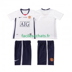 Maillot Manchester United Retro Champions League 2008 2009 Extérieur Enfant MC