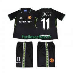 Maillot Manchester United GIGGS 11 Retro 1998 1999 3ème Enfant MC