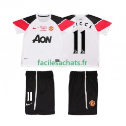 Maillot Manchester United GIGGS 11 Retro Champions League 2011 2012 3ème Enfant MC