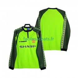 Maillot Manchester United Retro 1998 2000 Gardien Domicile Homme ML