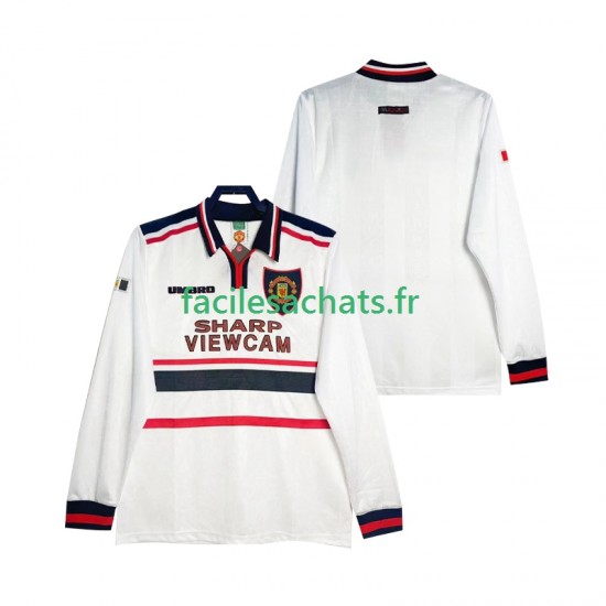 Maillot Manchester United Retro 1998 1999 Extérieur Homme ML