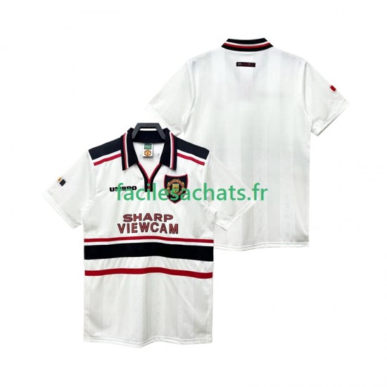 Maillot Manchester United Retro 1998 1999 Extérieur Homme MC