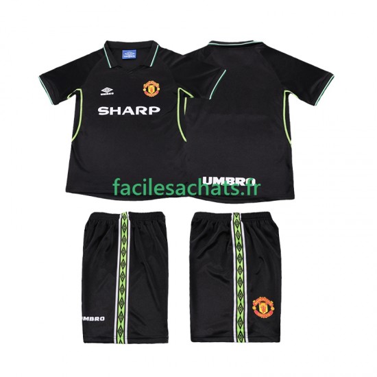 Maillot Manchester United Retro 1998 1999 3ème Enfant MC