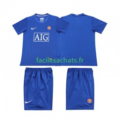 Maillot Manchester United Retro 2008 2009 3ème Enfant MC