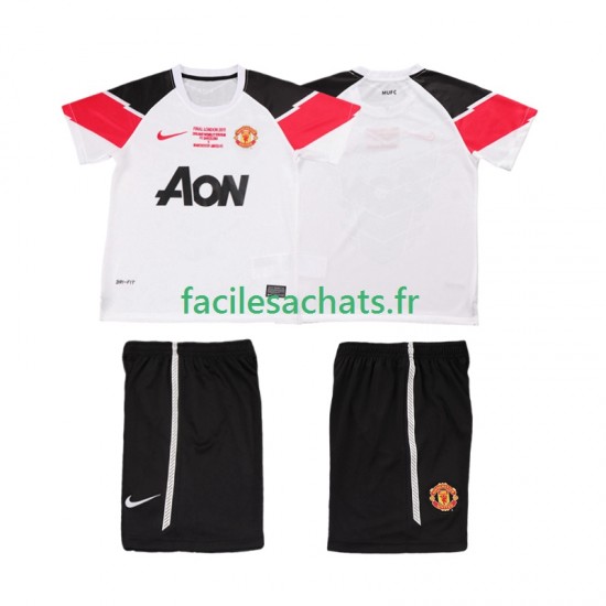 Maillot Manchester United Retro Champions League 2011 2012 3ème Enfant MC