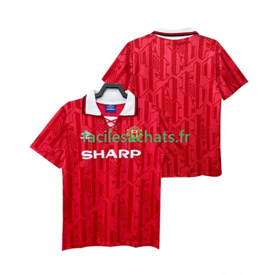 Maillot Manchester United Retro 1992 1994 Domicile Homme MC