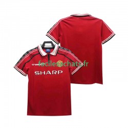 Maillot Manchester United Retro 1998 1999 Domicile Homme MC