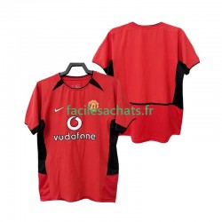 Maillot Manchester United Retro 2002 2004 Domicile Homme MC
