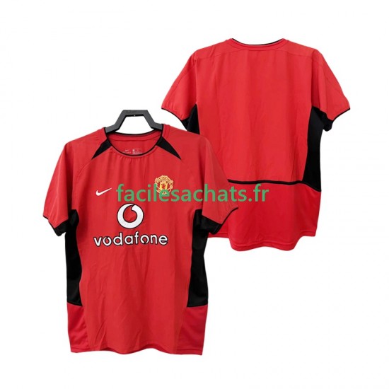 Maillot Manchester United Retro 2002 2004 Domicile Homme MC