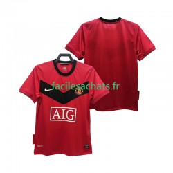 Maillot Manchester United Retro 2009 2010 Domicile Homme MC