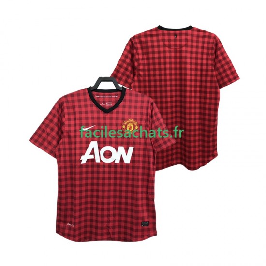 Maillot Manchester United Retro 2012 2013 Domicile Homme MC