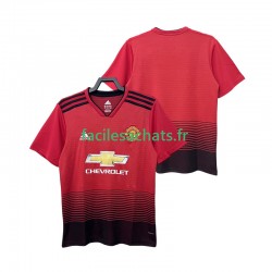 Maillot Manchester United Retro 2018 2019 Domicile Homme MC