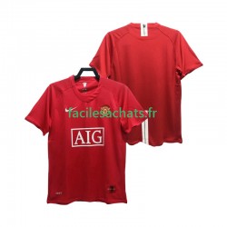 Maillot Manchester United Retro Premier League 2007 2008 Domicile Homme MC