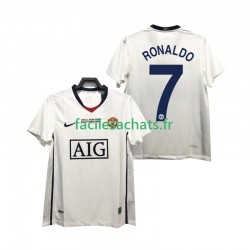 Maillot Manchester United Ronaldo 7 Retro Champions League 2008 2009 Extérieur Homme MC