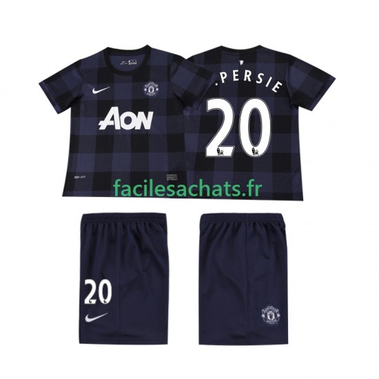 Maillot Manchester United V PERSIE 20 Retro 2013 2014 Extérieur Enfant MC
