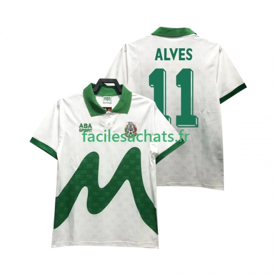 Maillot Mexique ALVES 11 Retro 1995 Extérieur Homme MC