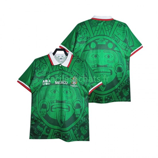 Maillot Mexique Retro 1998 Domicile Homme MC